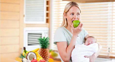 Healthy Diet for the Lactating Moms 